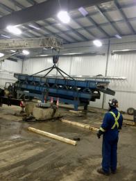 Lifting beams using a crane